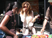 more interest at the stall